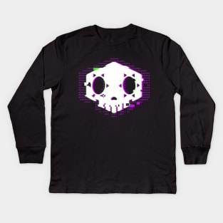 Sombra Overwatch Kids Long Sleeve T-Shirt